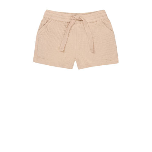 Noppies baby regular casual short beige Korte broek Jongens Katoen Effen