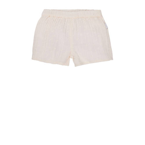 Noppies baby regular casual short ecru Korte broek Meisjes Katoen Effen