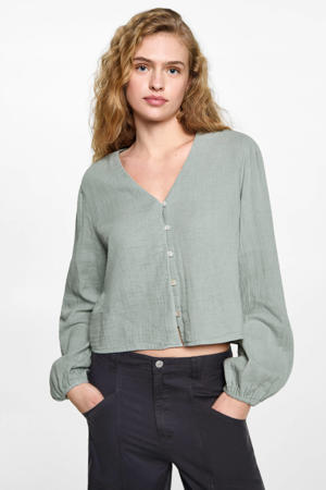 blouse lichtgroen