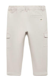 thumbnail: Mango Kids straight cargo broek ecru