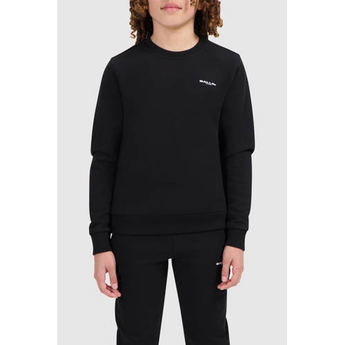 Ballin sweater zwart Jongens Katoen Ronde hals Effen - maat 164 afbeelding