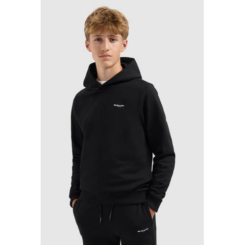 Ballin sweater zwart Jongens Katoen Capuchon Effen - maat 152 afbeelding