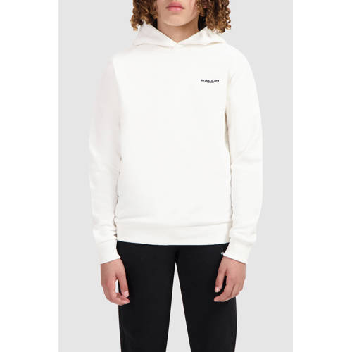 Ballin sweater wit Jongens Katoen Capuchon Effen - maat 164 afbeelding
