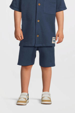 regular sweatshort blauw