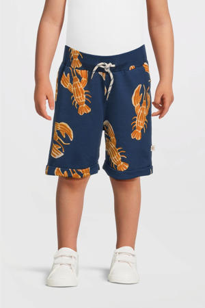 regular sweatshort blauw