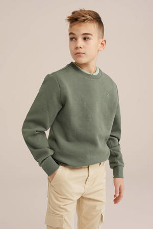 sweater mosgroen