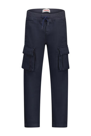 loose cargobroek donkerblauw
