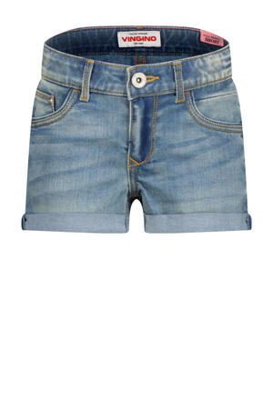 regular denim short medium blue denim