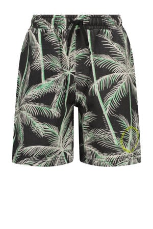 relaxed sweatshort grijs