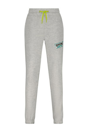relaxed joggingbroek grijs melange