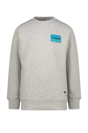 sweater grijs melange