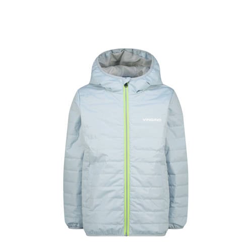Vingino jack grijsblauw Jas Jongens Nylon Capuchon Logo