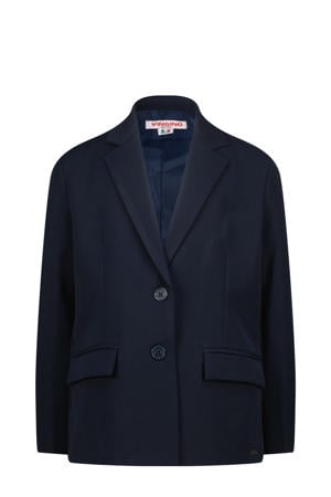 regular fit blazer donkerblauw