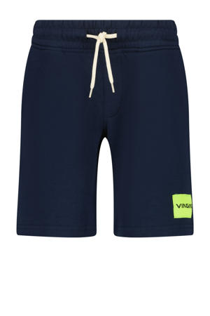 relaxed sweatshort donkerblauw