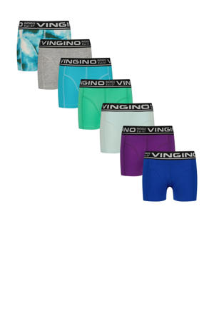   boxershort - set van 7 blauw/multicolor