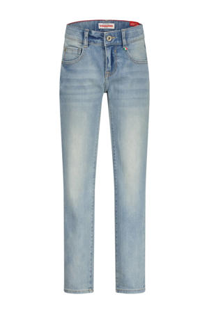 regular waist regular fit jeans light blue denim