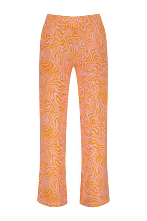 loose casual broek oranje