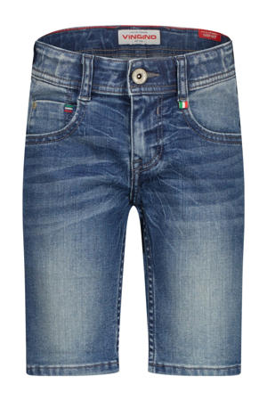 regular denim short medium blue denim
