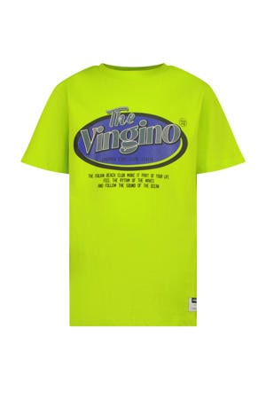T-shirt limegroen