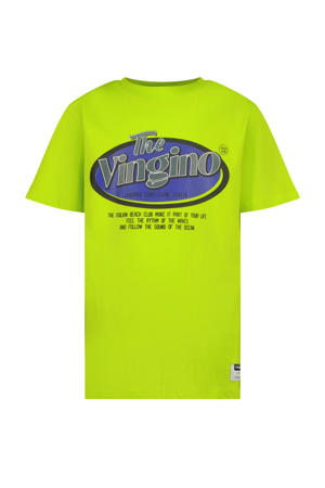 T-shirt limegroen