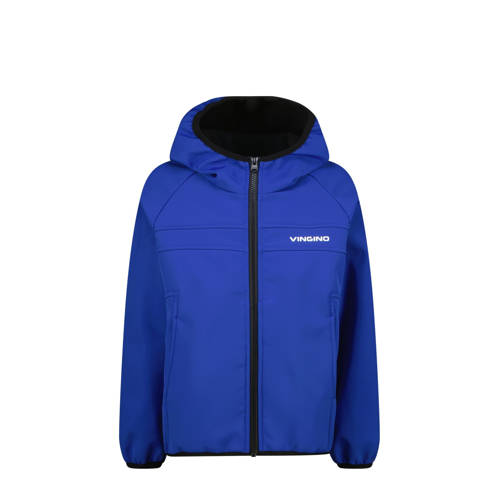 Vingino jack blauw Jas Jongens Polyester Capuchon Logo - maat 128 afbeelding