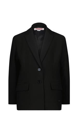 regular fit blazer zwart