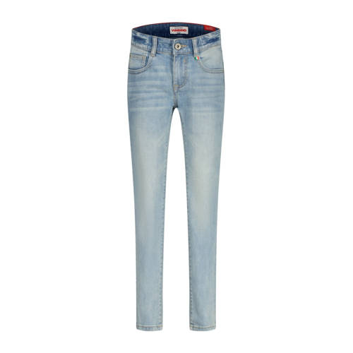 Vingino skinny jeans light blue denim Blauw Effen - maat 164 afbeelding