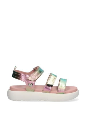 sandalen roze metallic