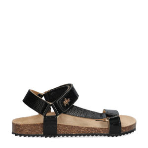 Anke Anna  leren sandalen zwart