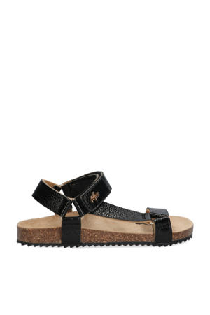 Anke Anna  leren sandalen zwart