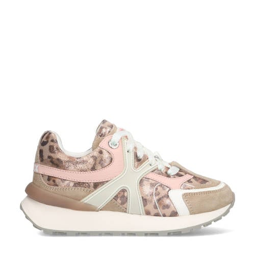 Mexx Juju Jace sneakers beige Meisjes Imitatieleer Meerkleurig - maat 35 afbeelding