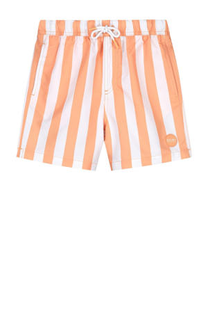 zwemshort Milo oranje/wit