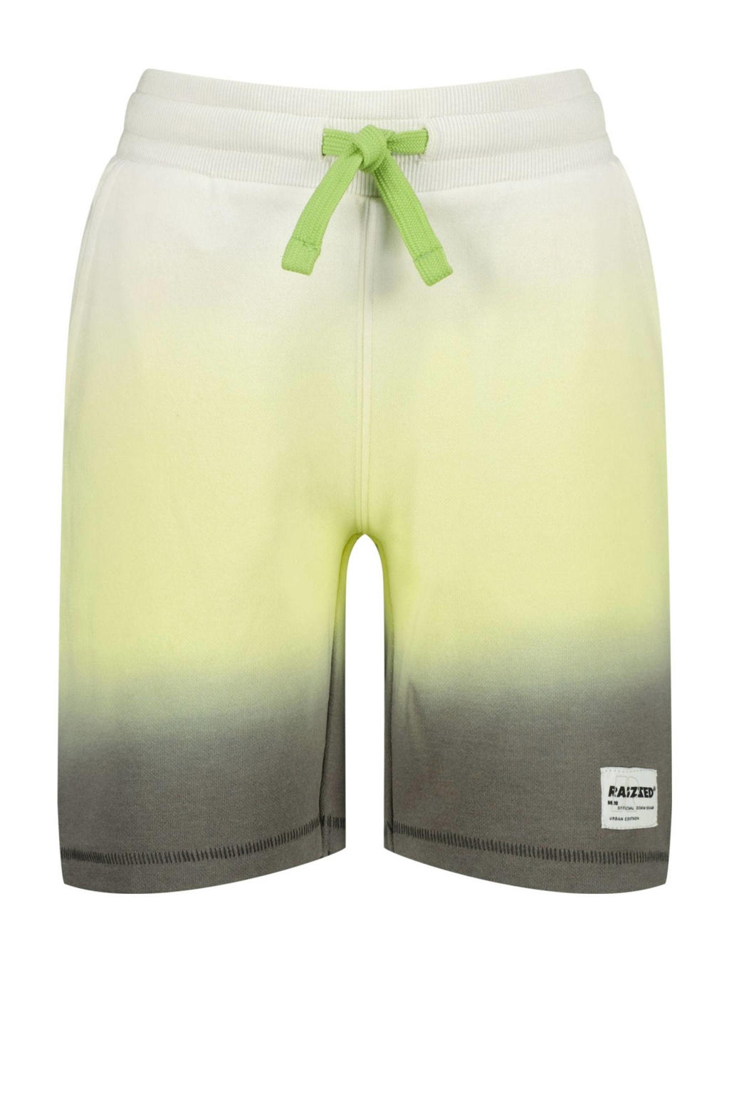Raizzed relaxed sweatshort limegroen