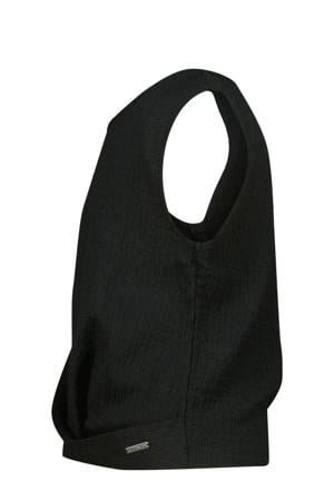 blousetop zwart