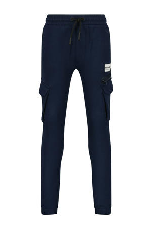 relaxed cargo broek donkerblauw