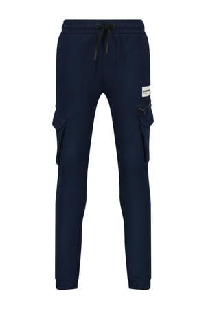 relaxed cargo broek donkerblauw