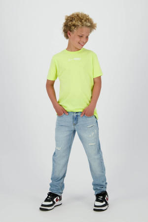 T-shirt limegroen