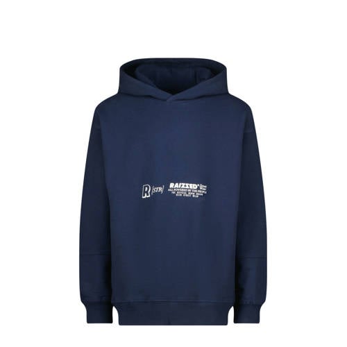 Raizzed hoodie donkerblauw Sweater Printopdruk