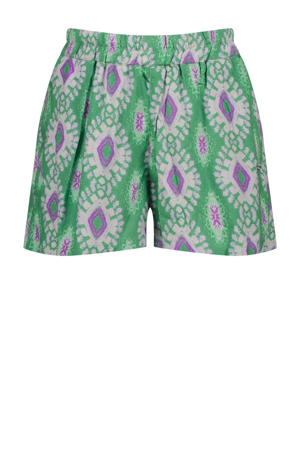relaxed casual short groen