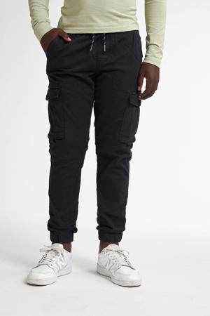 regular cargo broek zwart