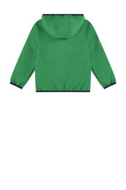 thumbnail: Groene jongens Stains&Stories tussenjas van polyester met effen, lange mouwen, capuchon en ritssluiting