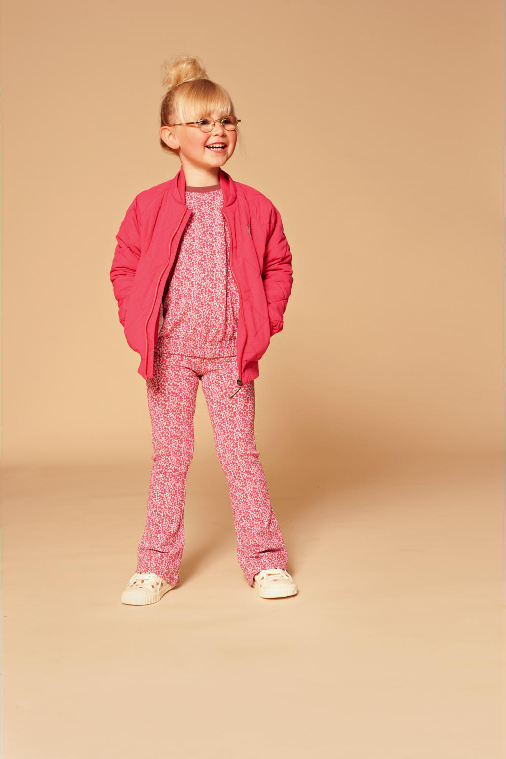 Stains&Stories bomberjack roze