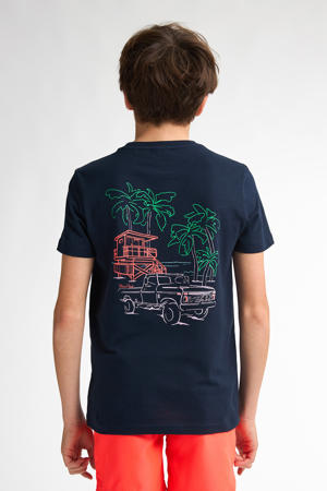 T-shirt blauw