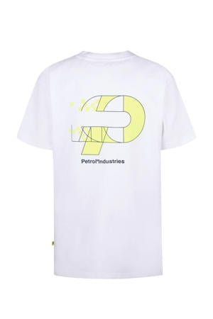 T-shirt met backprint wit