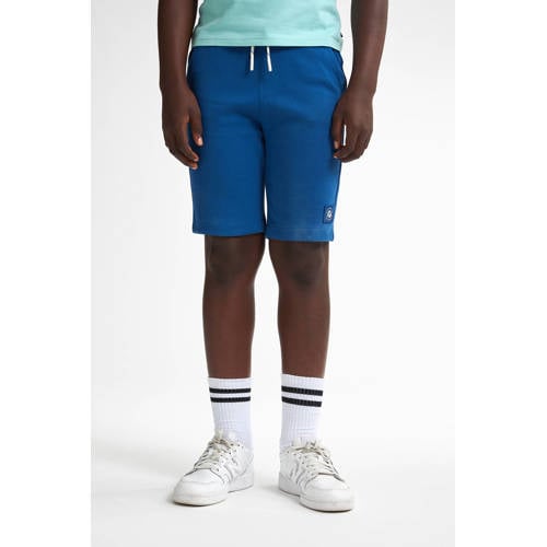 Petrol Industries sweatshort blauw Korte broek Jongens Katoen Effen - maat 128 afbeelding