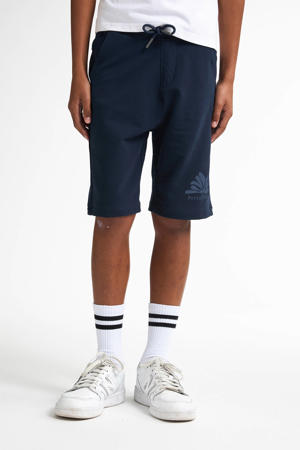 sweatshort blauw