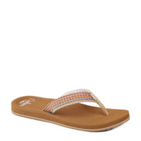 thumbnail: Reef Baja Elana  teenslippers bruin/roze