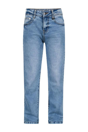 relaxed loose fit jeans medium blue denim
