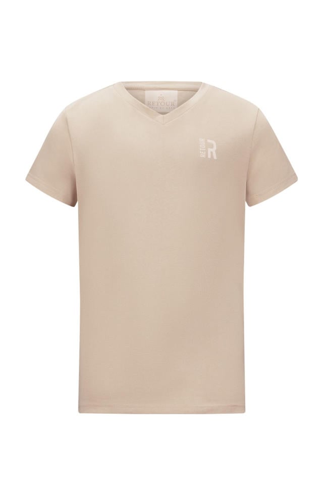 Retour Jeans T-shirt beige kopen? Morgen in huis - Main Image
