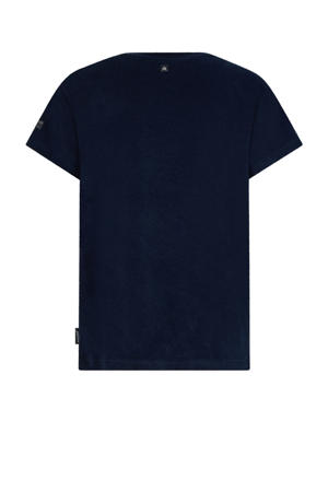 T-shirt donkerblauw